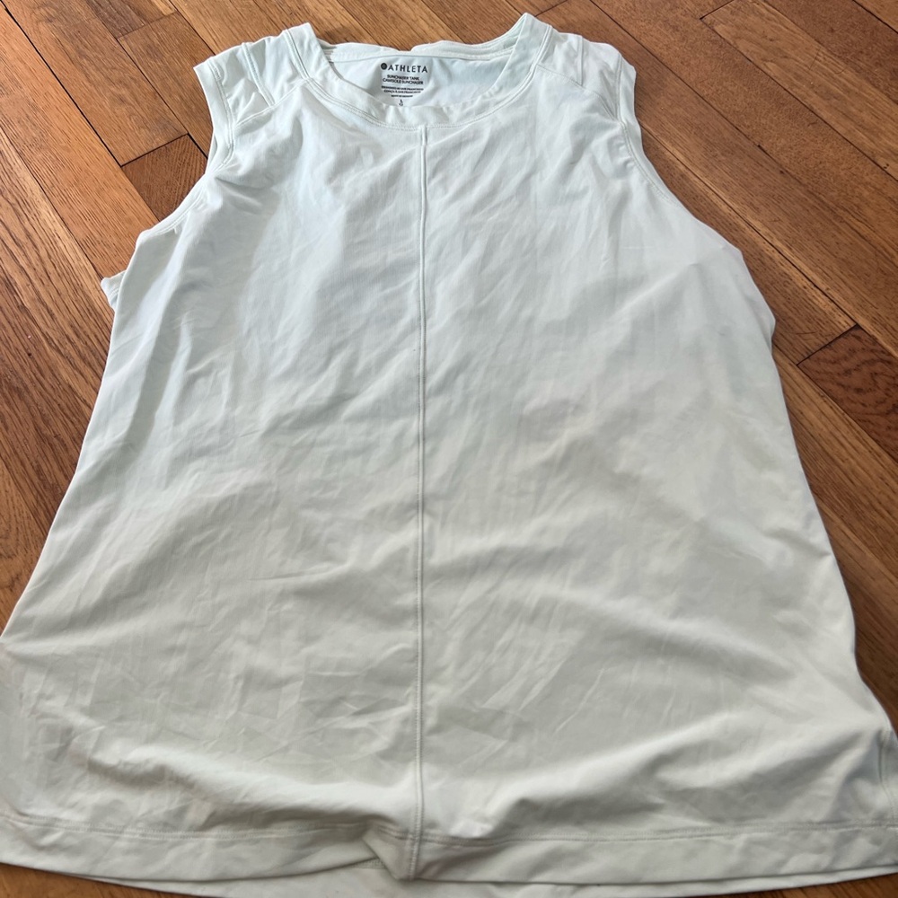Light green Sleeveless Women's Top